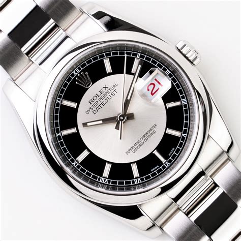 tuxedo rolex|Rolex datejust 36 116200.